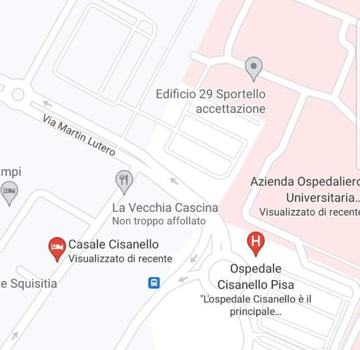Casale Cisanello Hotel Pisa Exterior foto